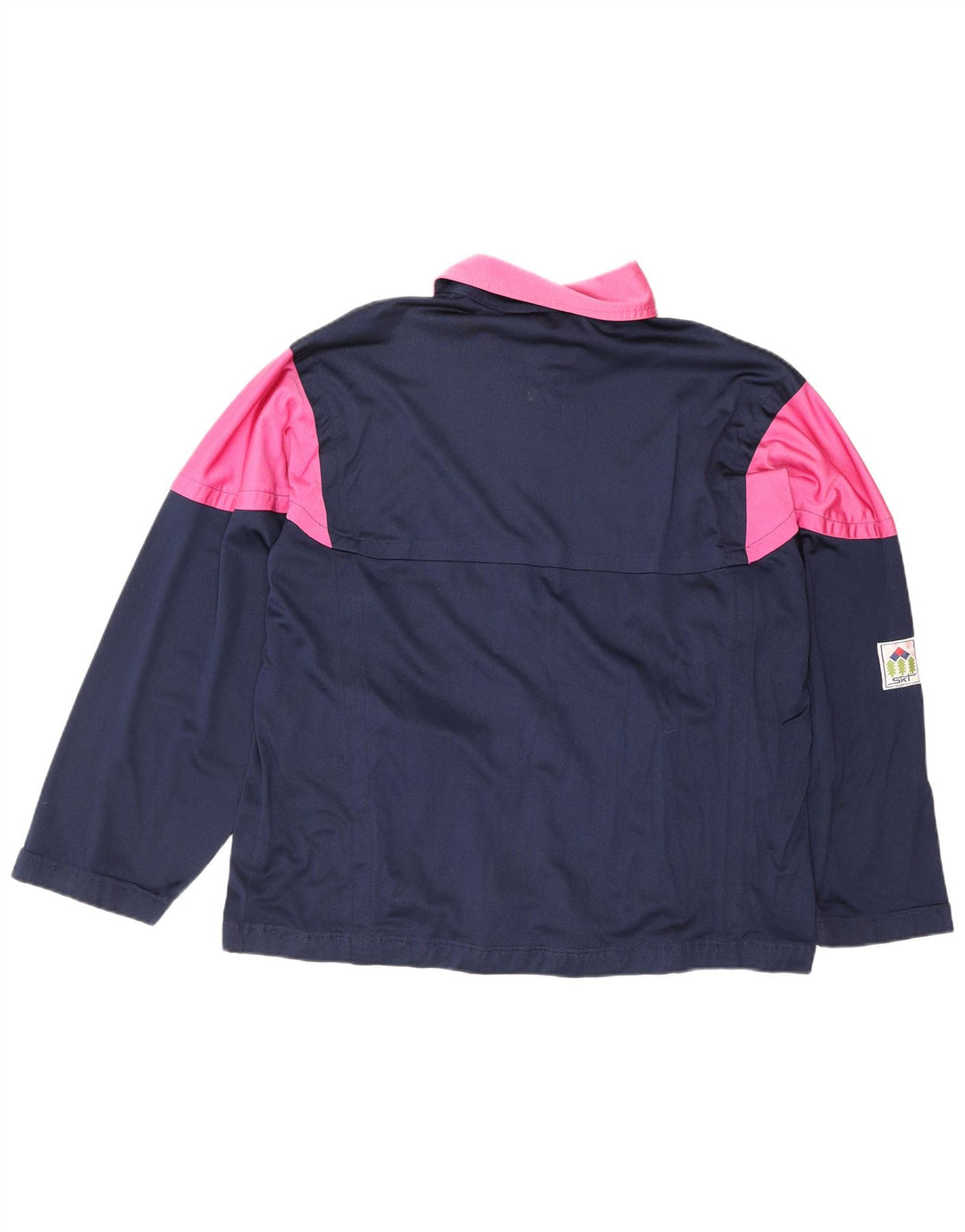 SERGIO TACCHINI Giacca da tuta grafica da uomo piccola blu navy