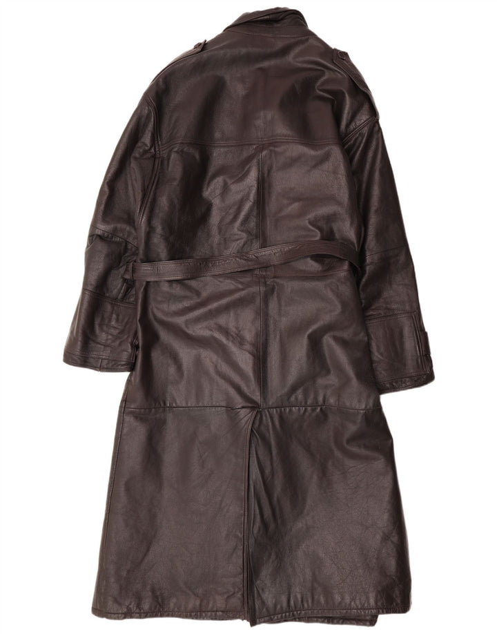 Cappotto in pelle da uomo MAX MOSER IT 56 3XL Pelle marrone