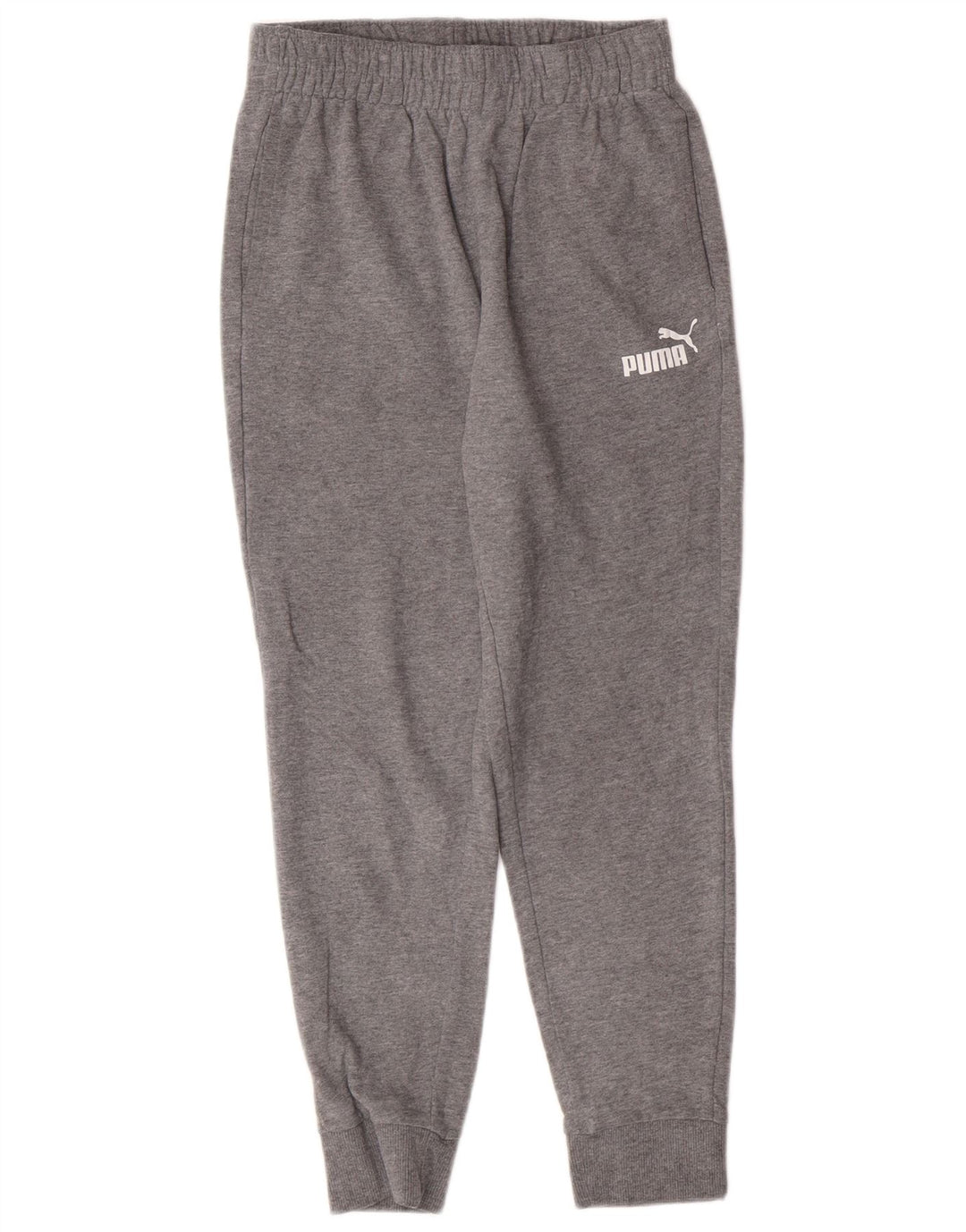 Pantaloni da tuta da ragazzo Puma Joggers 10-11 anni Cotone grigio medio