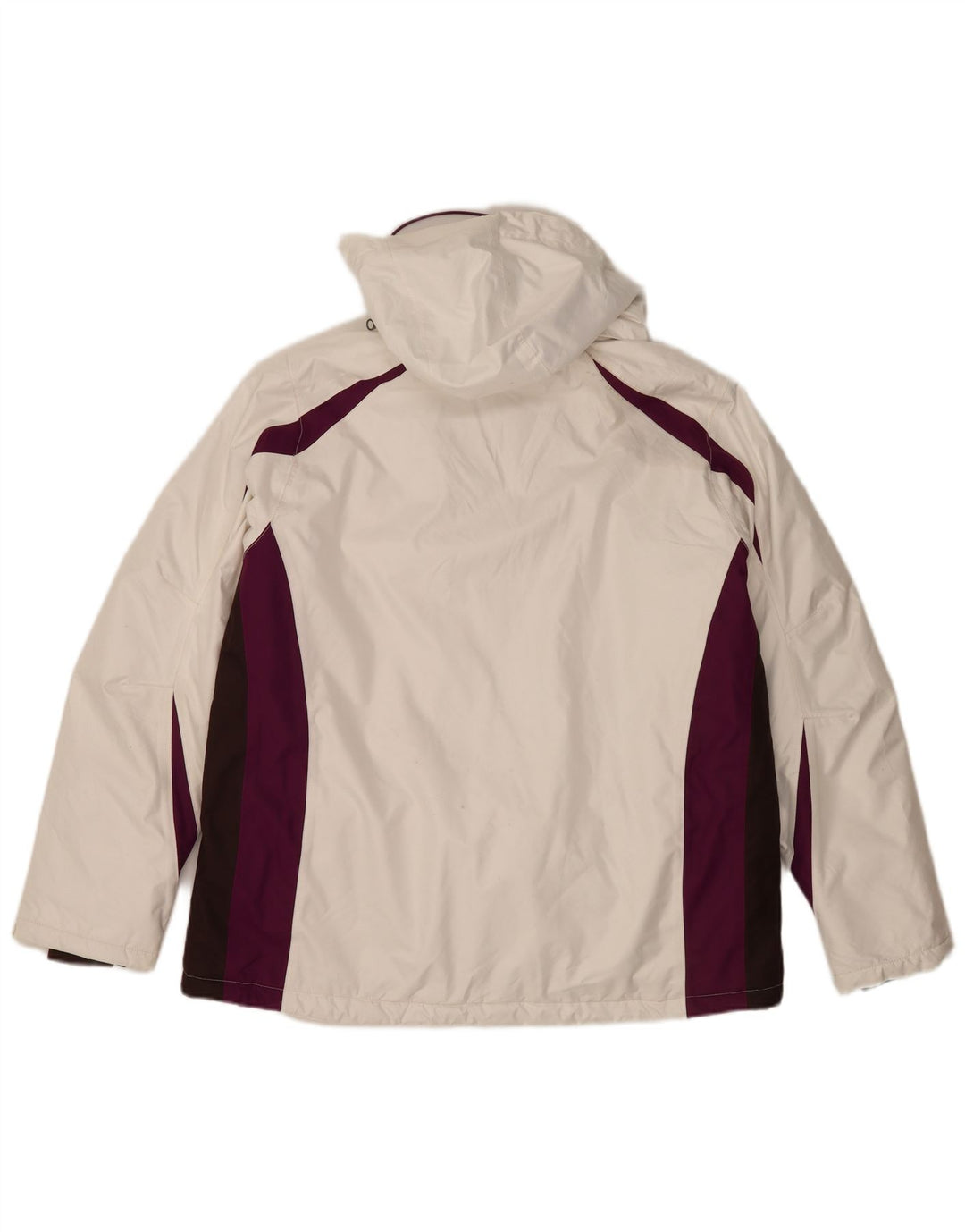 Giacca da sci con cappuccio da uomo Alpine IT 50 Large Poliestere color block bianco