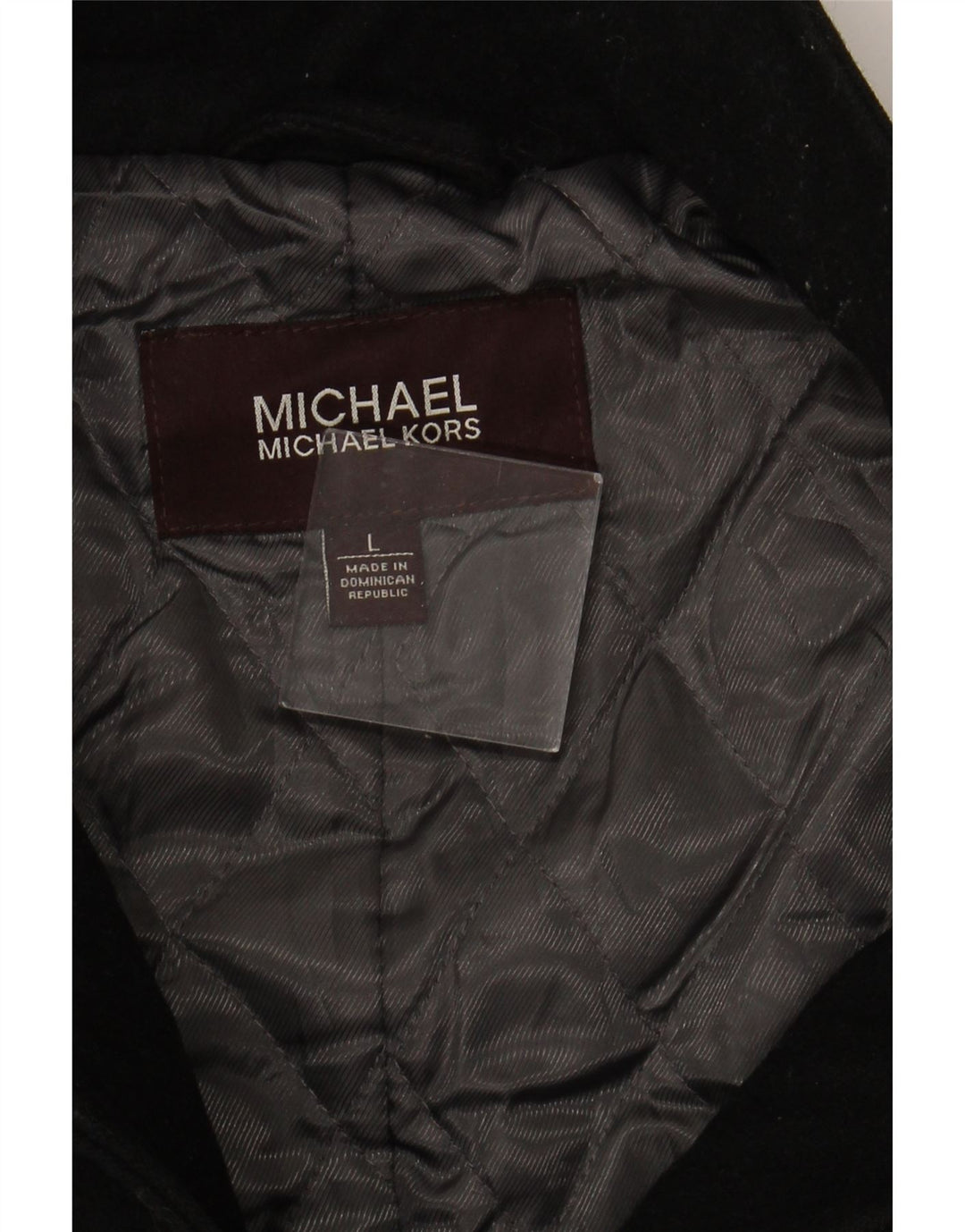 MICHAEL KORS Giacca utility da uomo UK 40 Large Nera