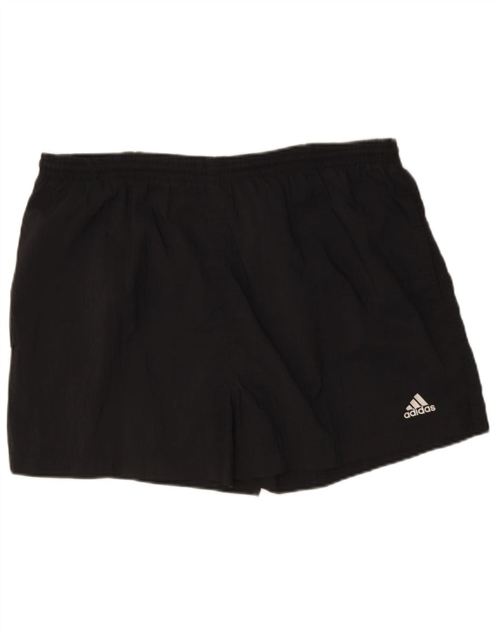 Pantaloncini sportivi Adidas da uomo grandi neri