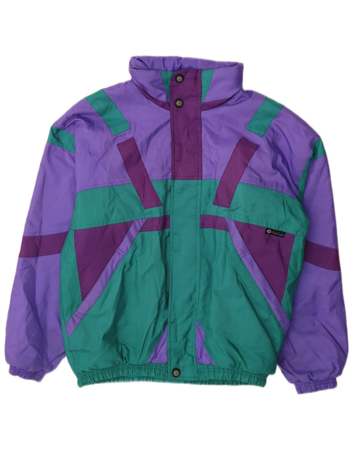 Giacca da sci da uomo Sergio Tacchini UK 42 XL Poliestere color block viola