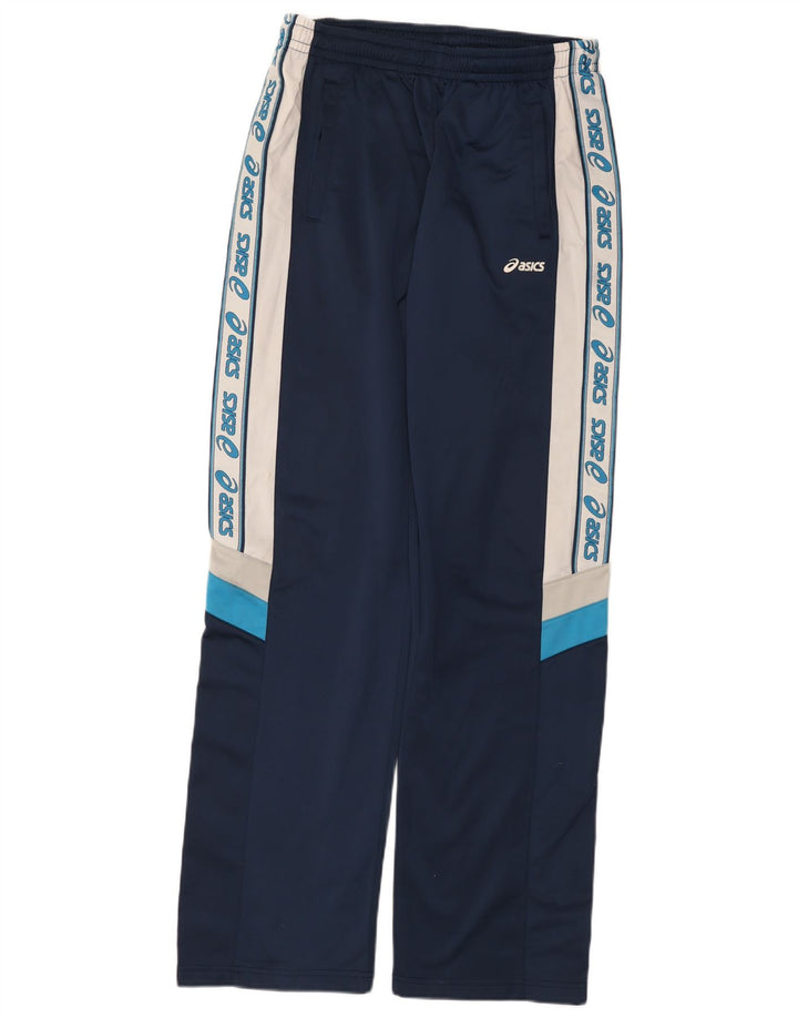 Pantaloni da tuta con grafica ASICS da uomo, colore blu navy medio
