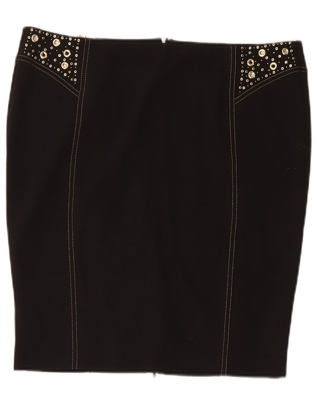 Gonna a tubino da donna Roccobarocco IT 46 Large W34 Poliestere nero
