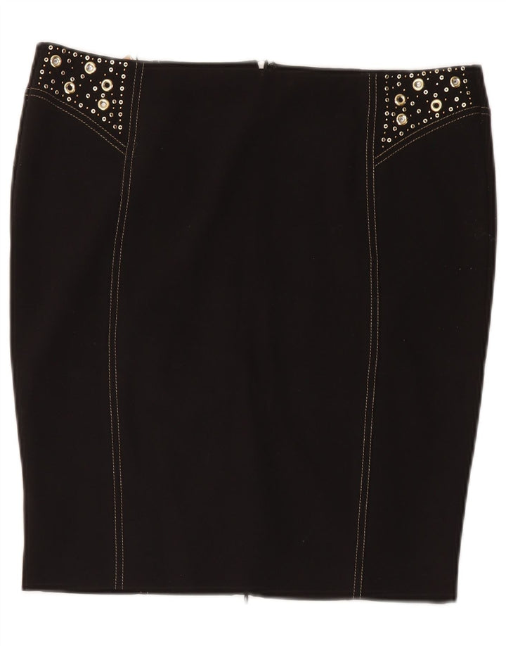 Gonna a tubino da donna Roccobarocco IT 46 Large W34 Poliestere nero