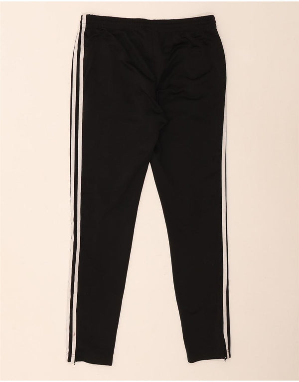 Pantaloni da tuta da donna Adidas UK 14 Medium Nero Colourblock Poliestere