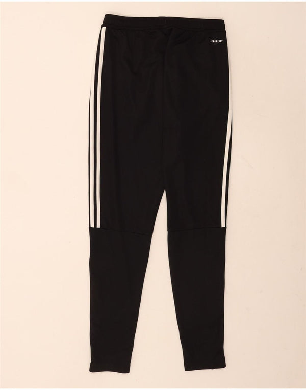 Pantaloni da tuta Adidas Aeroready da uomo piccoli in poliestere nero
