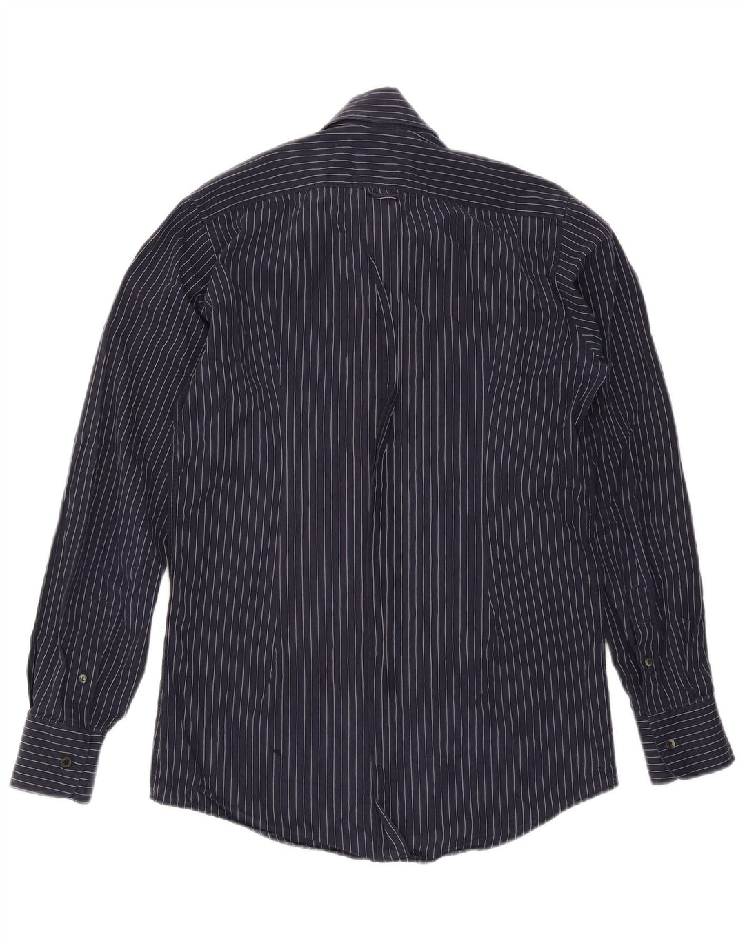 Camicia da uomo Dolce & Gabbana taglia 40 15 3/4 gessato medio blu navy