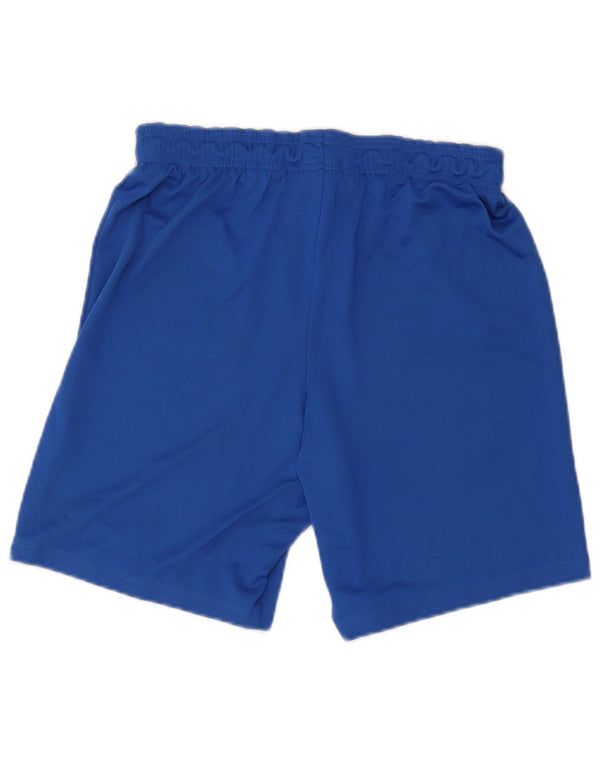 Pantaloncini sportivi Nike da donna Dri Fit UK 14 poliestere blu medio