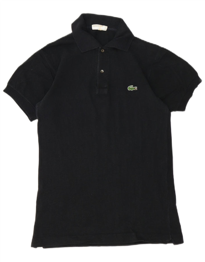 Polo da uomo Lacoste taglia 3 piccola in cotone nero