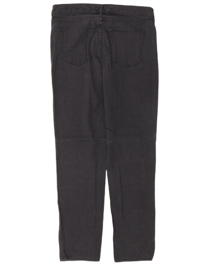 Jeans slim leggermente curvy da donna Eddie Bauer US 8 medio W30 L32 nero