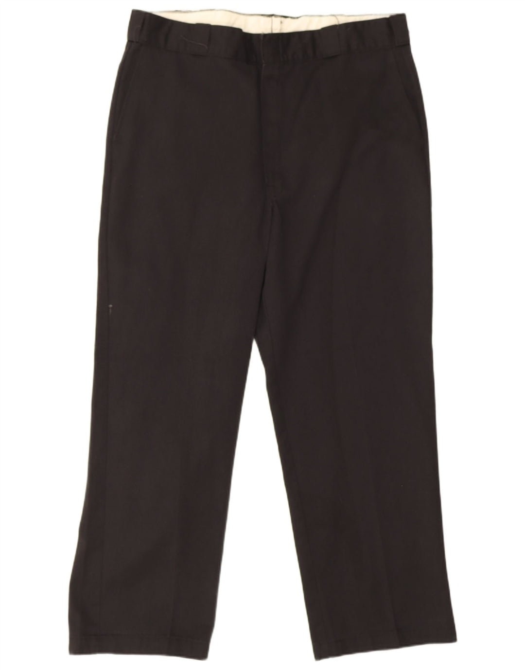 Pantaloni chino dritti da uomo Dickies W38 L29 poliestere nero