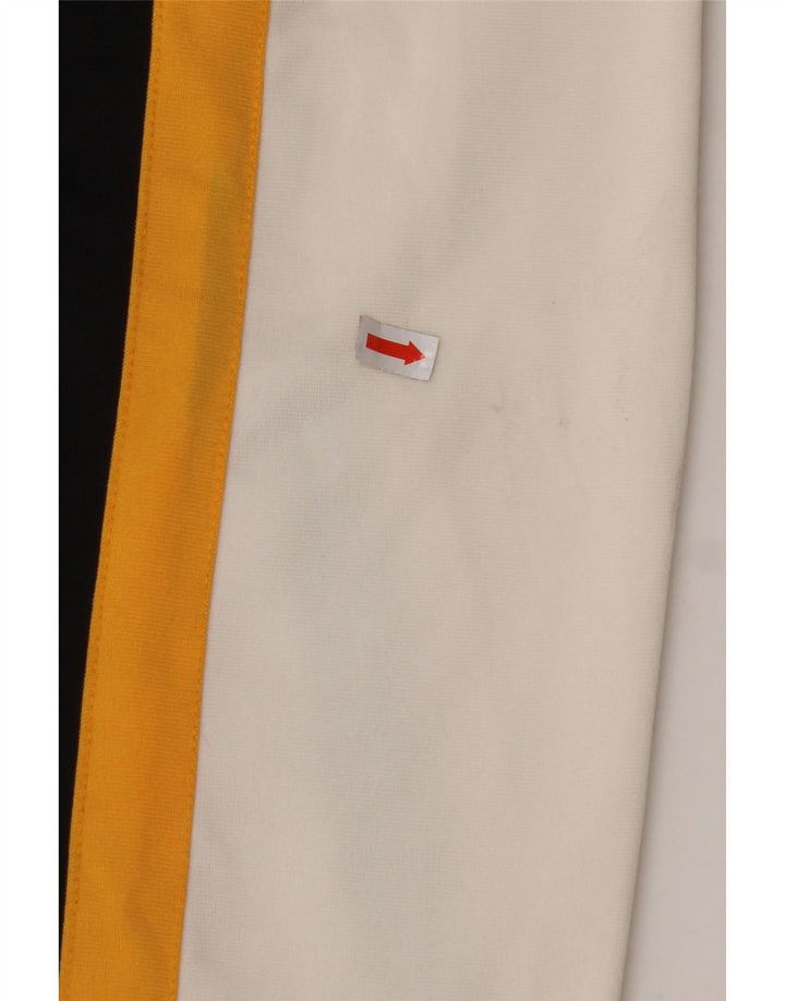 Giacca da tuta grafica ASICS da uomo XL in poliestere color block nero