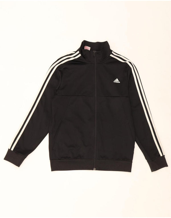 Giacca da tuta Adidas Aeroready da ragazzo 13-14 anni in poliestere nero