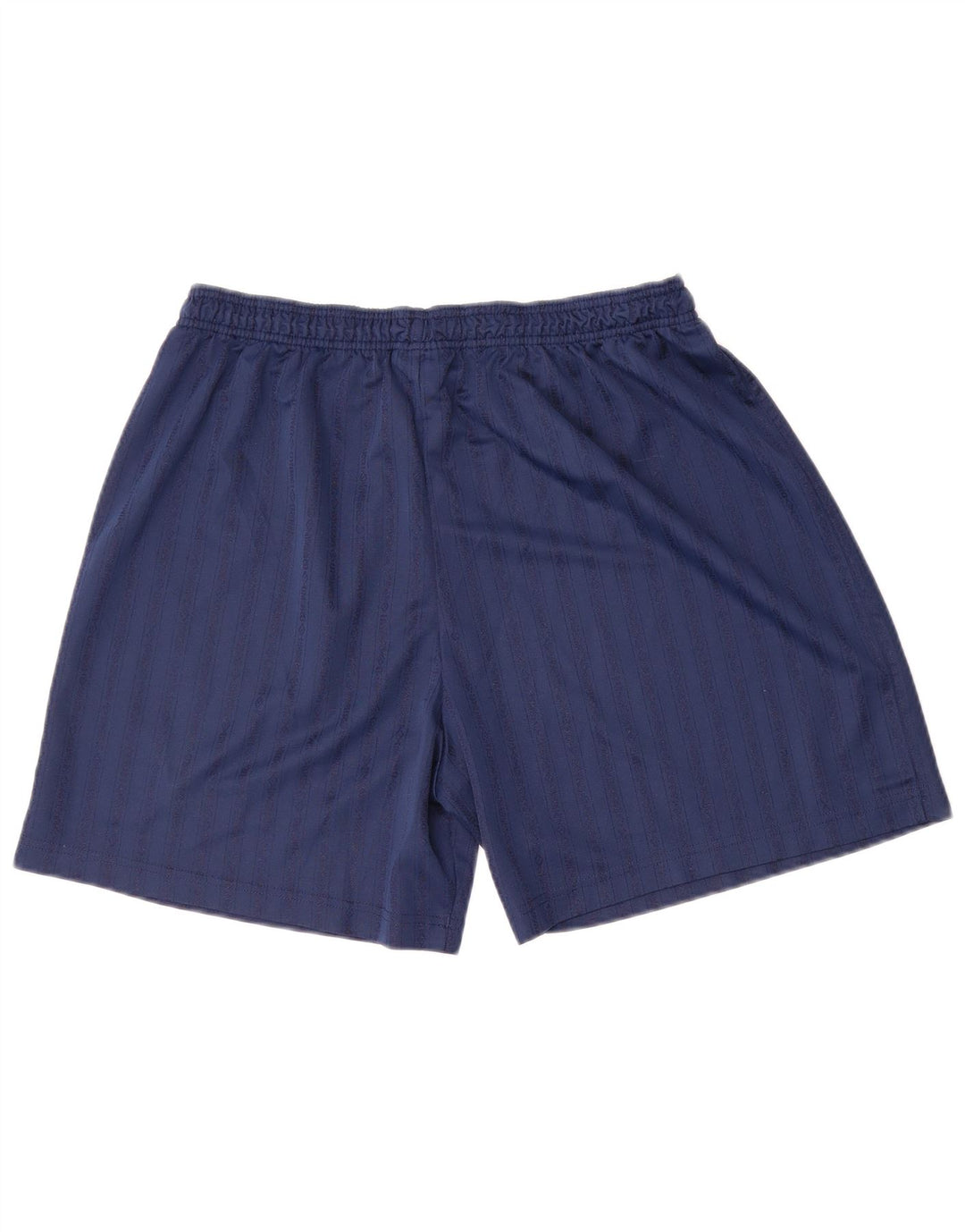 Pantaloncini sportivi Umbro da uomo XL blu navy gessato in poliestere