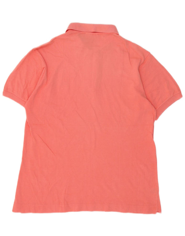Polo da uomo Lacoste taglia 4 in cotone rosa medio