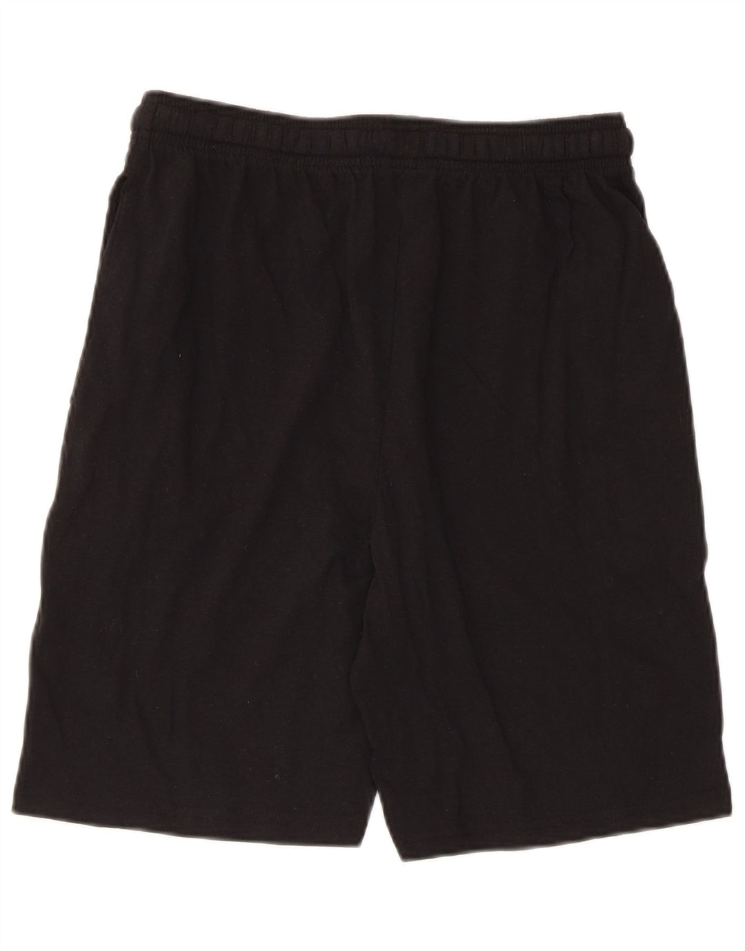 Pantaloncini sportivi regolari con grafica Umbro da uomo in cotone nero medio