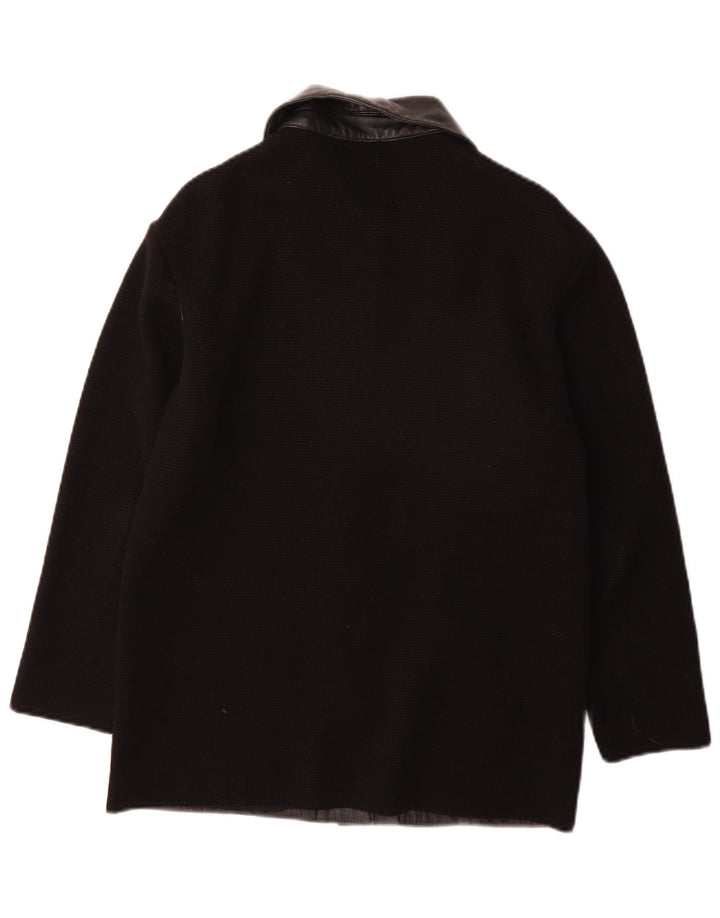 Giacca in pelle da donna Premode UK 12 pelle nera media