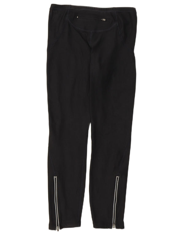 Leggings corti da donna Nike UK 10/12 medio nero poliestere sportivo