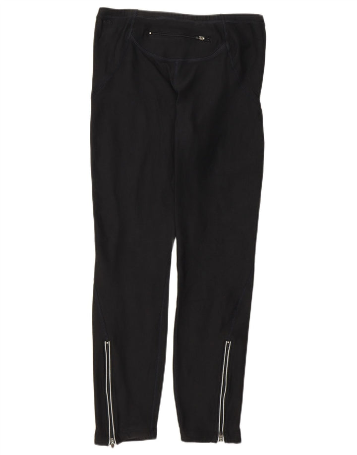 Leggings corti da donna Nike UK 10/12 medio nero poliestere sportivo