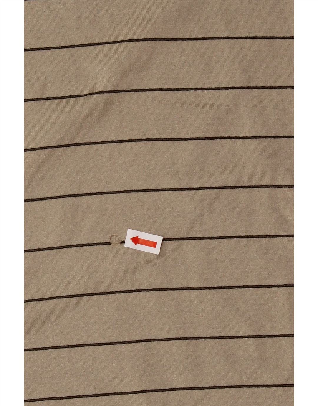 Polo da uomo IZOD grande in cotone a righe beige