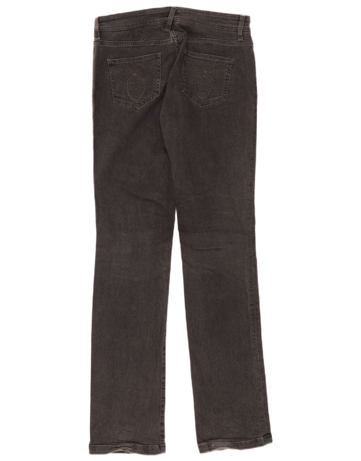 Jeans slim da donna Massimo Dutti W29 L33 cotone grigio