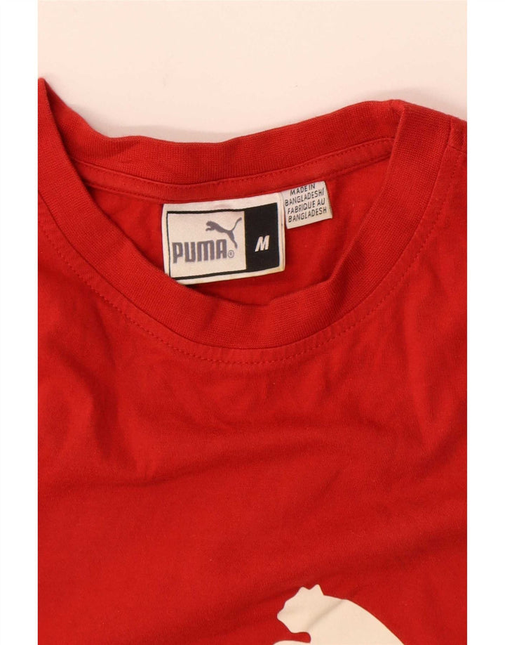 Maglietta grafica da uomo Puma Top rossa media