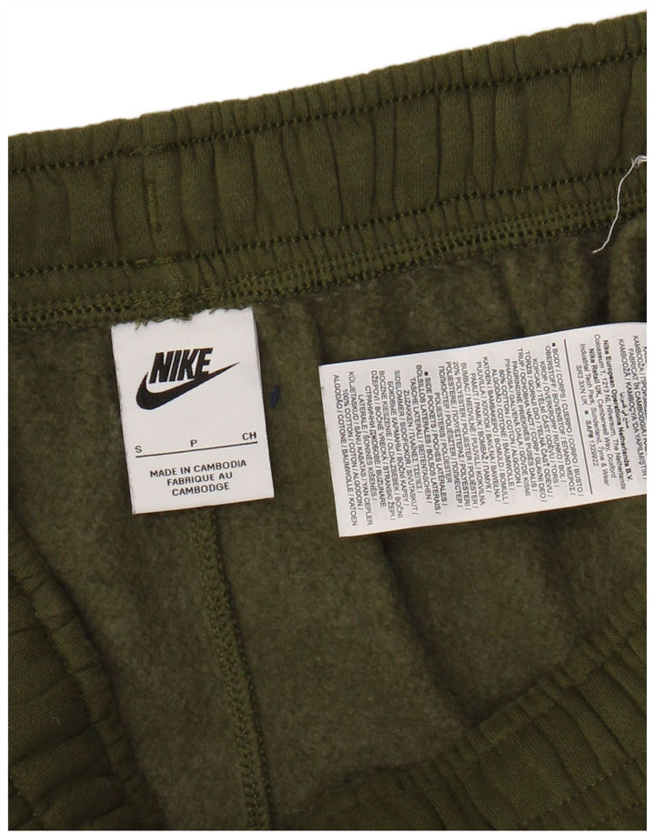 Pantaloncini sportivi da uomo NIKE piccoli in cotone kaki