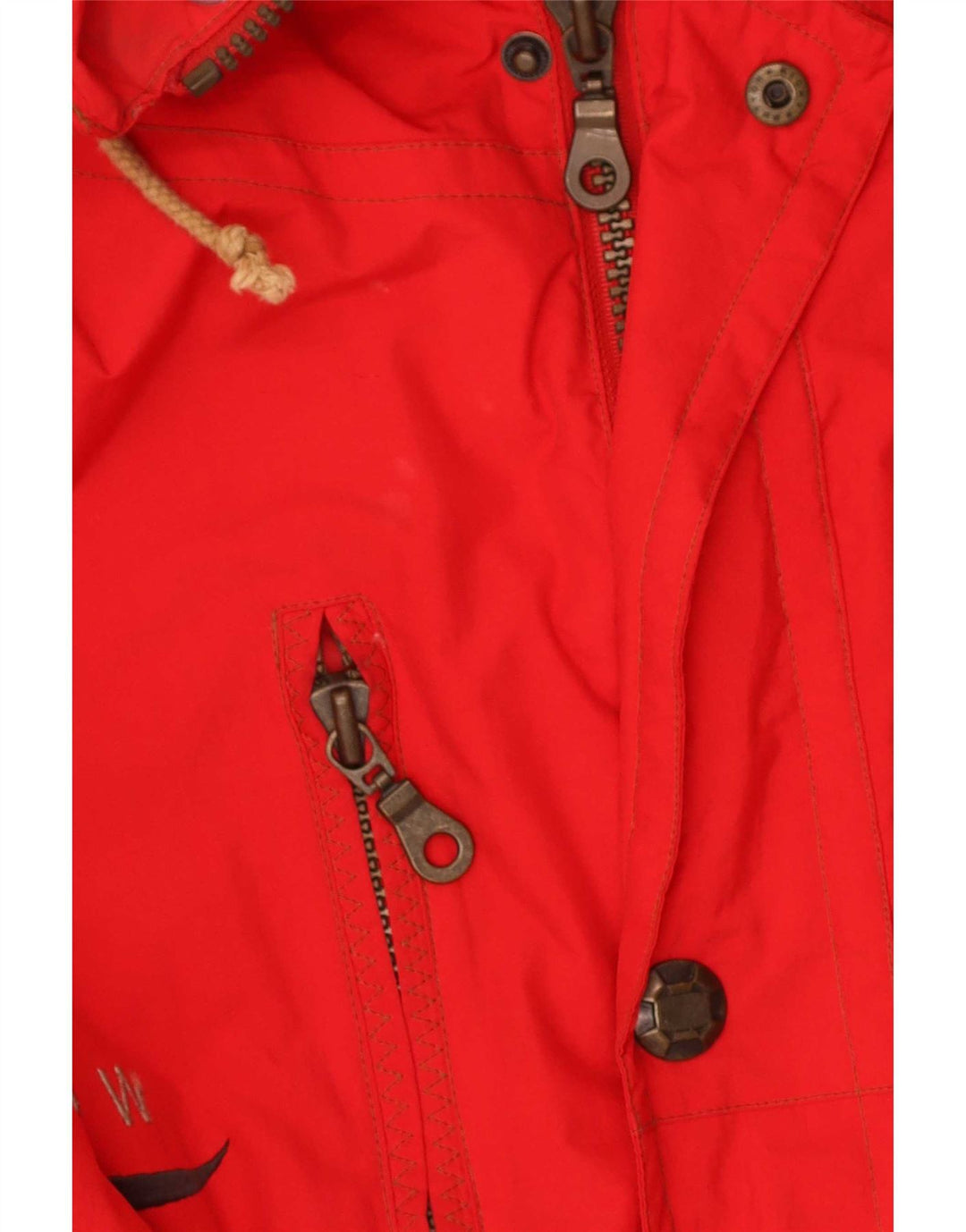 Giacca vintage da uomo IT 54 2XL Rossa in poliammide