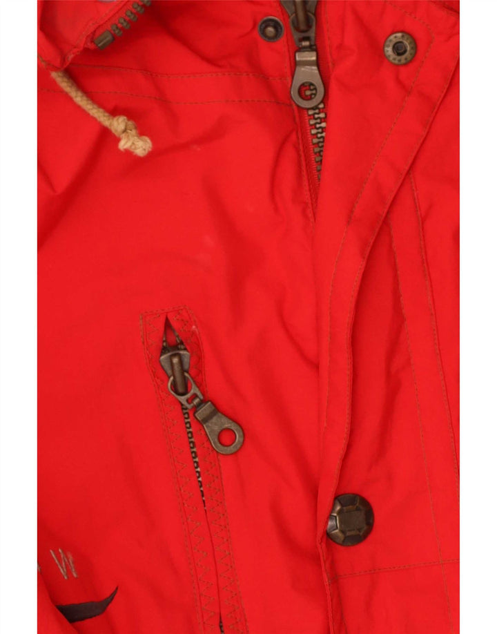 Giacca vintage da uomo IT 54 2XL Rossa in poliammide