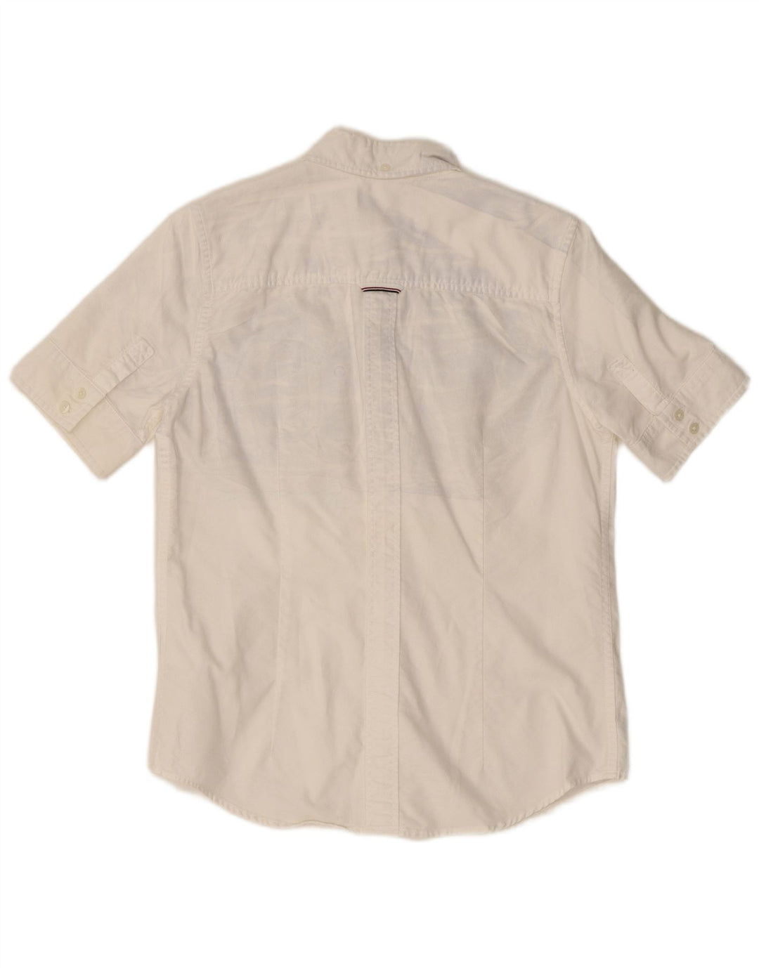 Camicia a maniche corte da donna Fred Perry UK 8 Small Cotone bianco