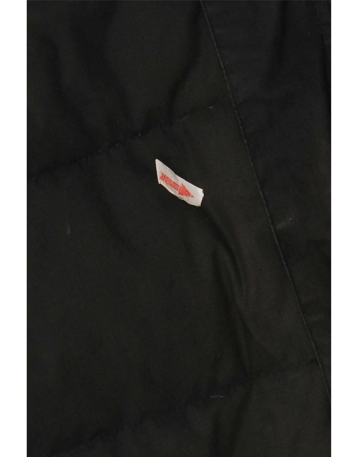 Giacca imbottita con cappuccio da uomo Jack Wolfskin UK 36/38 poliestere nero medio