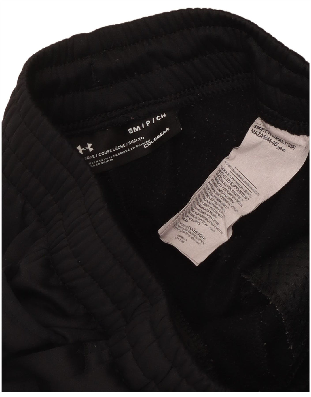 Pantaloni da tuta da uomo Under Armour Cold Gear Joggers piccoli neri