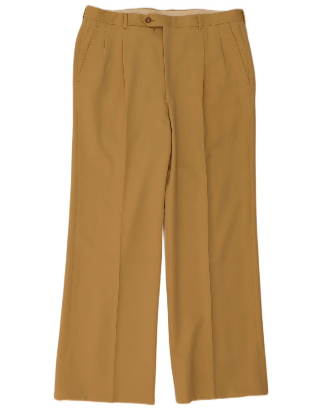 Abito vintage da uomo doppio petto in 2 pezzi medio W34 L31 Beige