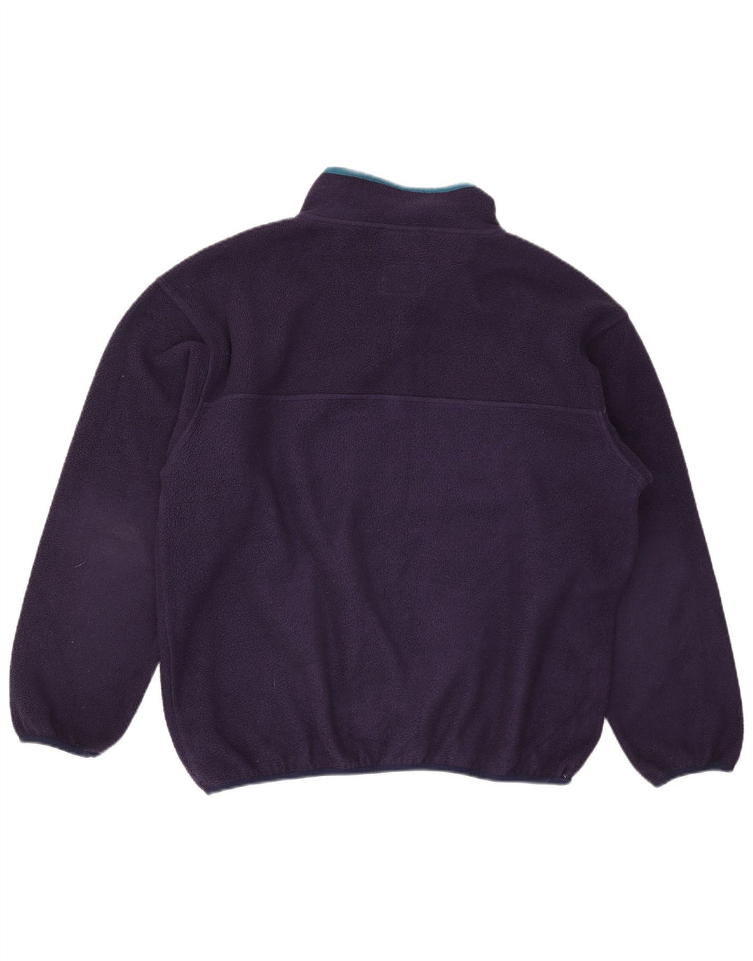 Maglione in pile da uomo Murphy & Nye con collo a bottoni 2XL Blu navy