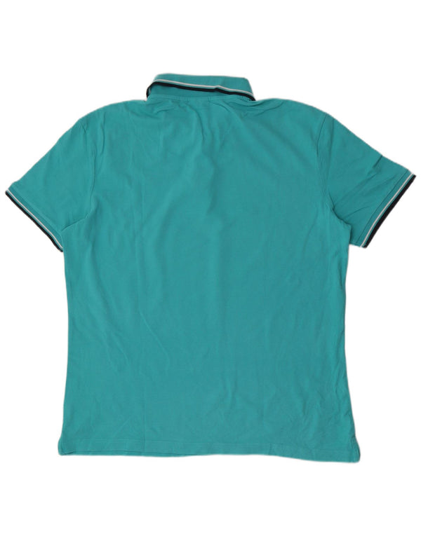 Polo Diadora Uomo 2XL Cotone Rigato Blu