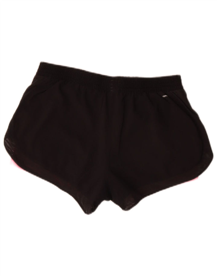 Pantaloncini sportivi Adidas Climalite da donna UK 12/14 Poliestere nero medio