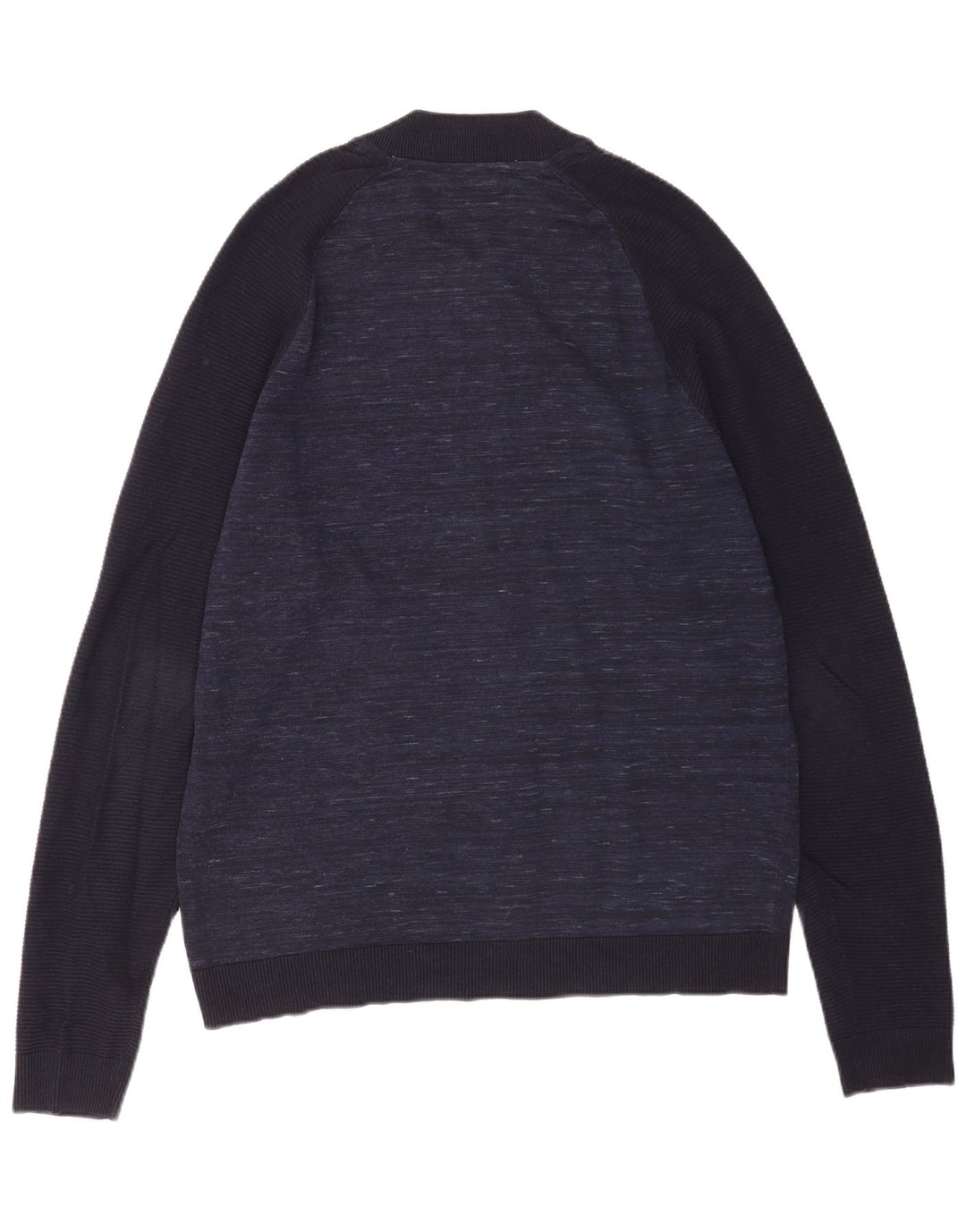 Maglione cardigan da uomo Jack & Jones XL blu navy screziato