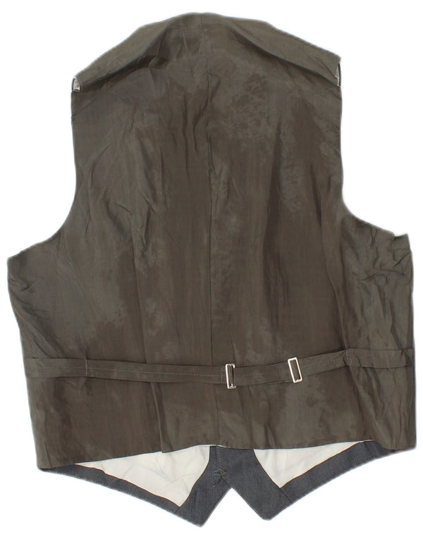 Gilet vintage da uomo piccolo grigio