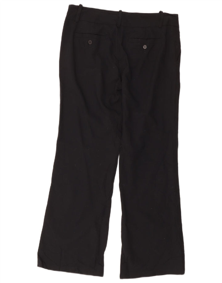 Pantaloni chino bootcut da donna Zara EU 40 medio W30 L28 poliestere nero