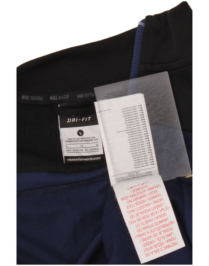 Giacca da tuta da ragazzo NIKE Real Madrid 12-13 anni, grande, blu navy