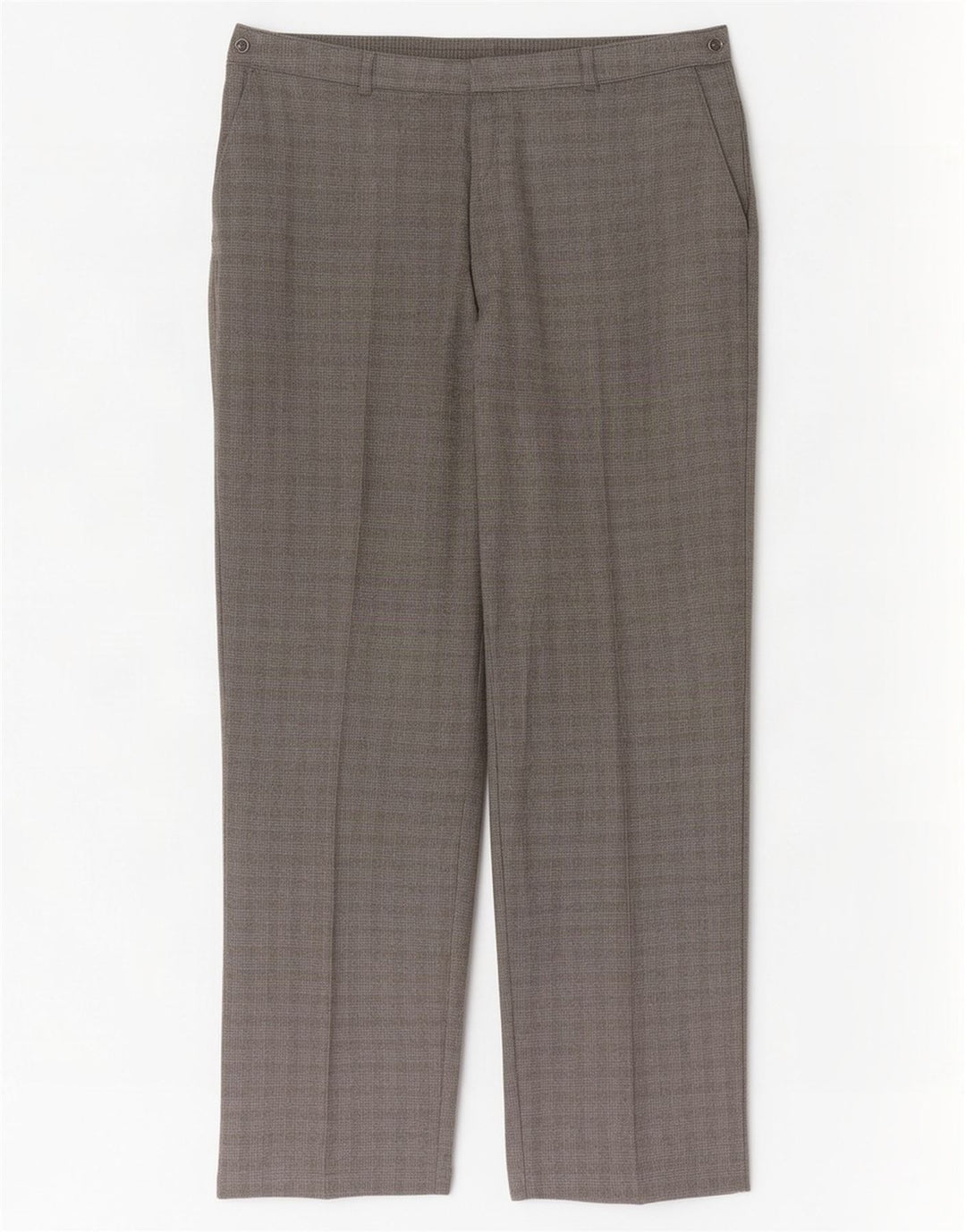 Pantaloni casual da donna Marks & Spencer UK 16 Large W36 L28 a quadri grigi