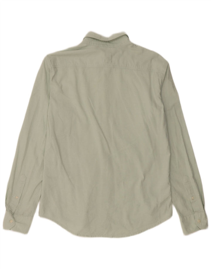 Camicia Levi's da uomo slim fit in cotone verde medio