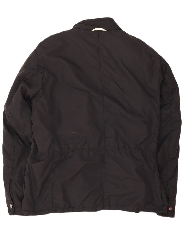 Giacca da uomo Brema Graphic Utility IT 56 3XL Nera Poliammide