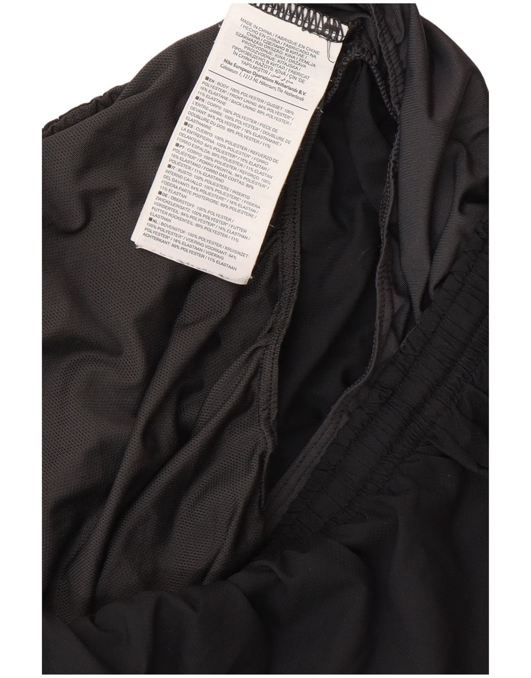 Pantaloncini sportivi Nike da uomo XL in poliestere nero