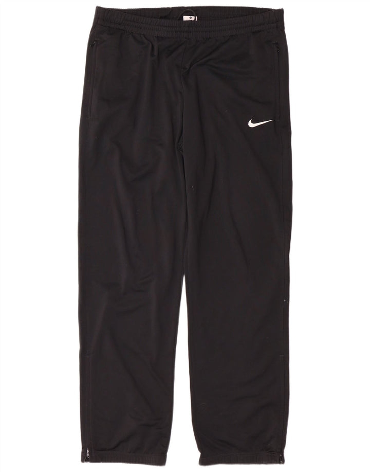 Pantaloni da tuta da uomo NIKE grandi neri in poliestere