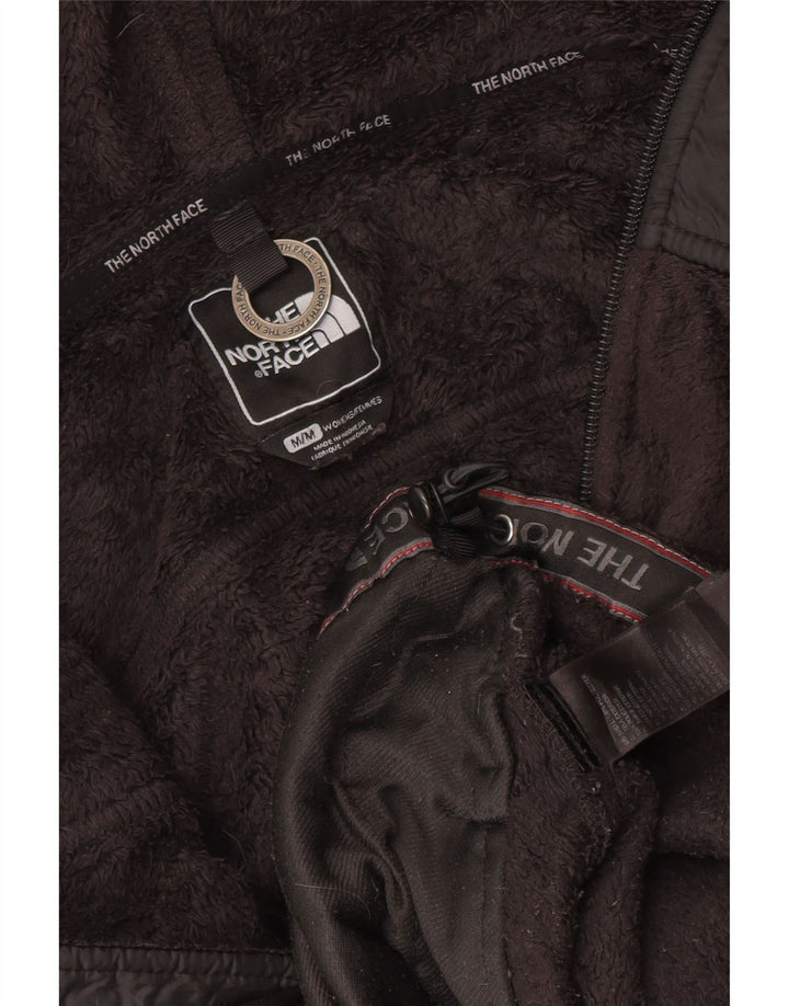 Giacca in pile con cappuccio da donna The North Face UK 12 Medium Nero Poliestere