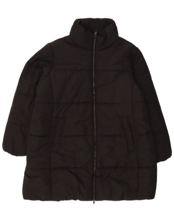 Giacca imbottita da donna Marks & Spencer UK 20 2XL poliestere nero