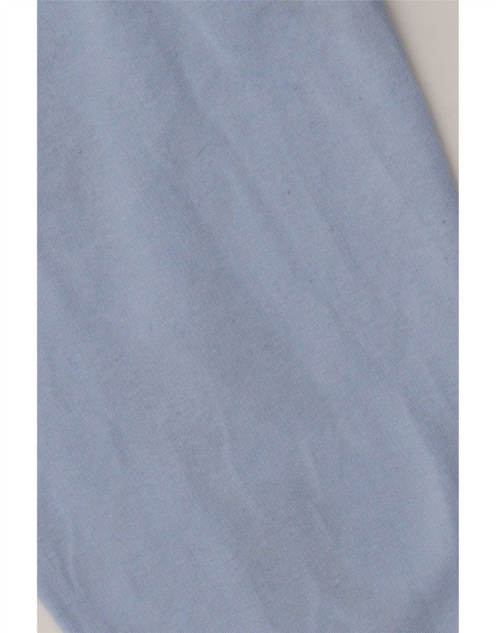 Felpa oversize da donna Zara UK 10 piccola in poliestere blu